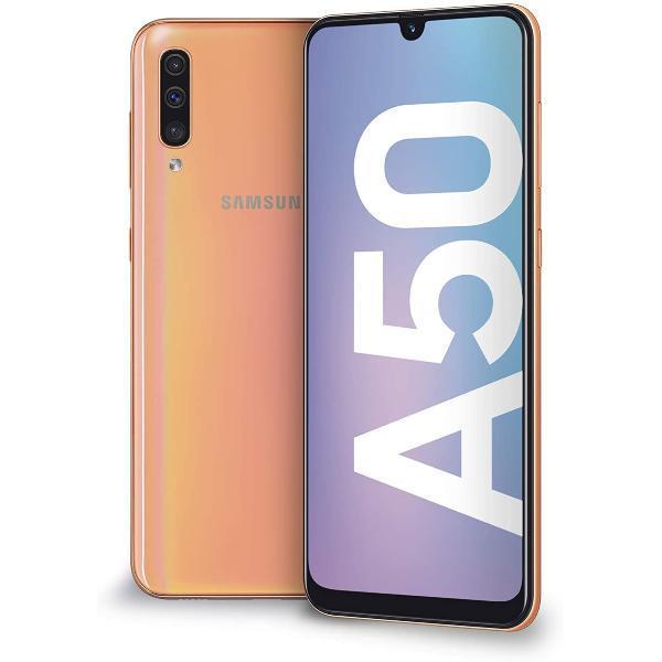 Samsung Galaxy A50 128GB Coral Buen Estado Repuestos Fuentes