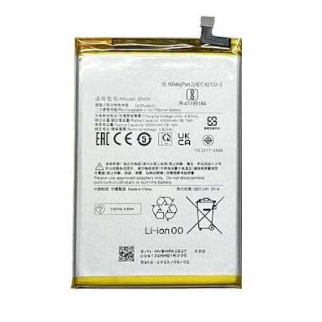 BATERIA BN5K PARA  REDMI 12C 22120RN86G DE 5000 MAH