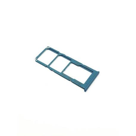 BANDEJA O SOPORTE DE SIM DUAL Y SD PARA SAMSUNG GALAXY A12, SM-A125 - AZUL