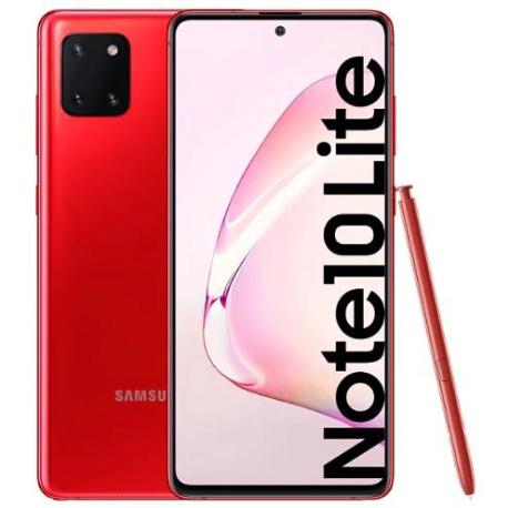 SAMSUNG GALAXY NOTE 10 LITE 128GB ROJO - BUEN ESTADO