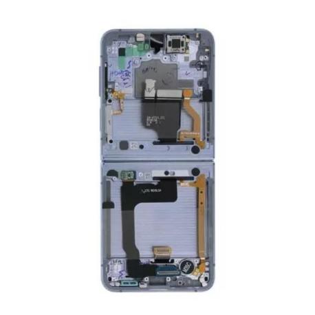 PANTALLA COMPLETA CON MARCO SERVICE PACK PARA  GALAXY Z FLIP 4 SM-F721 - PÚRPURA