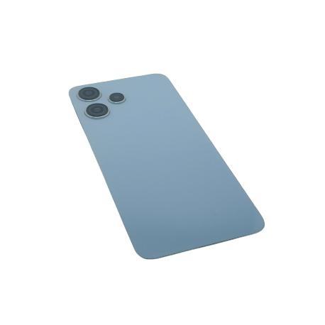 TAPA TRASERA DE BATERIA PARA REDMI 12 5G - AZUL - CON LENTE