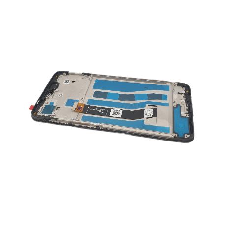 PANTALLA COMPLETA CON MARCO PARA  MOTO G54 POWER XT2343-6 - NEGRA