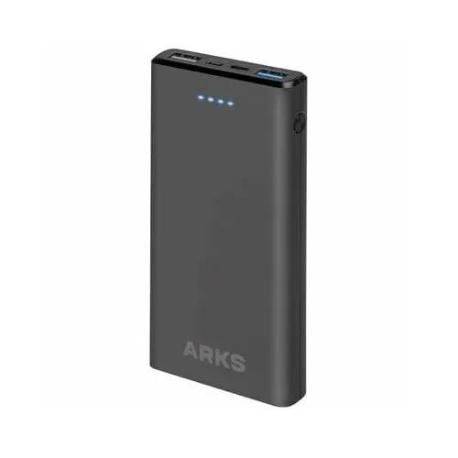 POWER BANK ARKS 10000MAH - NEGRO - CAPACIDAD REAL