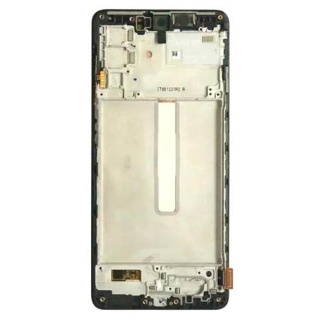 PANTALLA COMPLETA CON MARCO PARA  GALAXY M52 5G SM-M526 - NEGRA - CALIDAD INCELL