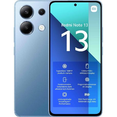 XIAOMI REDMI NOTE 13 128GB AZUL - NUEVO A ESTRENAR