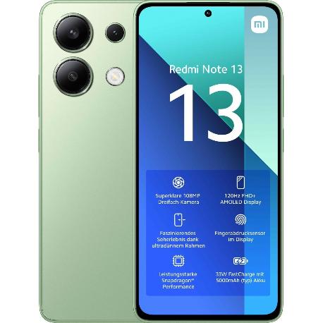 XIAOMI REDMI NOTE 13 128GB VERDE - NUEVO A ESTRENAR