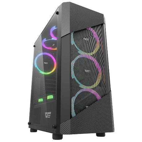 CAJA GAMING ATX PARA PC DARKFLASH POLLUX CON CRISTAL TEMPLADO