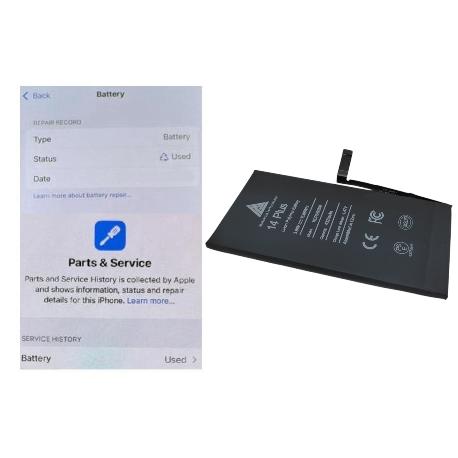 BATERIA ORIGINAL PARA  14 PLUS - SIN MENSAJE DE ERROR IOS 18  