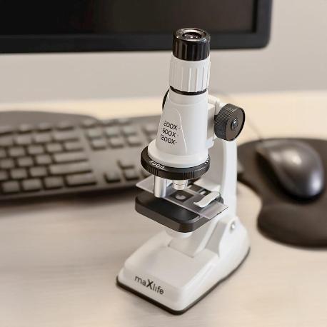 MICROSCOPIO MAXLIFE MXMS-100 BLANCO