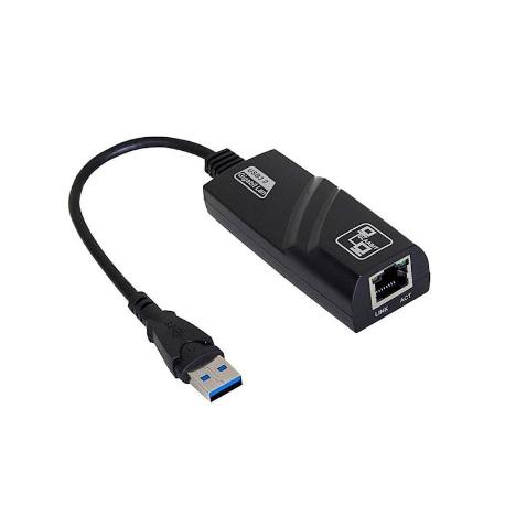 ADAPTADOR AKYGA AK-AD-31 CON CABLE - TARJETA DE RED USB A RJ45 15CM