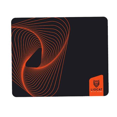 ALFOMBRILLA LIOCAT MOUSE PAD PD 306S BLACK  - NEGRA / NARANJA