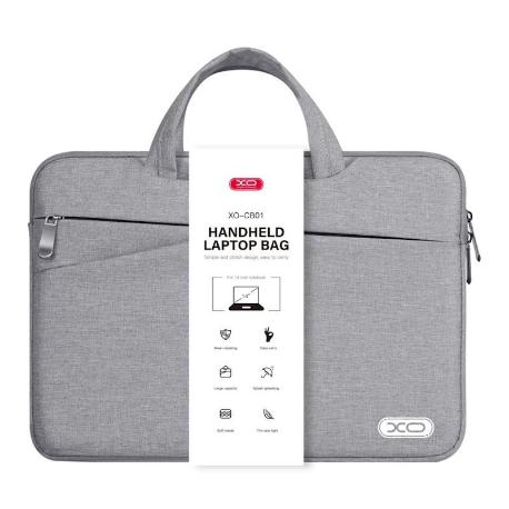 BOLSA MALETIN DE TRANSPORTE CB101 PARA PORTATIL DE 14 PULGADAS - GRIS