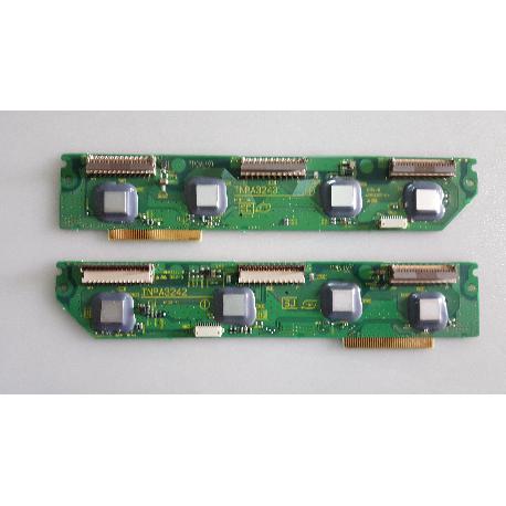 SET PLACAS BUFFER BOARDS TV PANASONIC TH-42PA50E TNPA3242 TNPA3243 - RECUPERADO