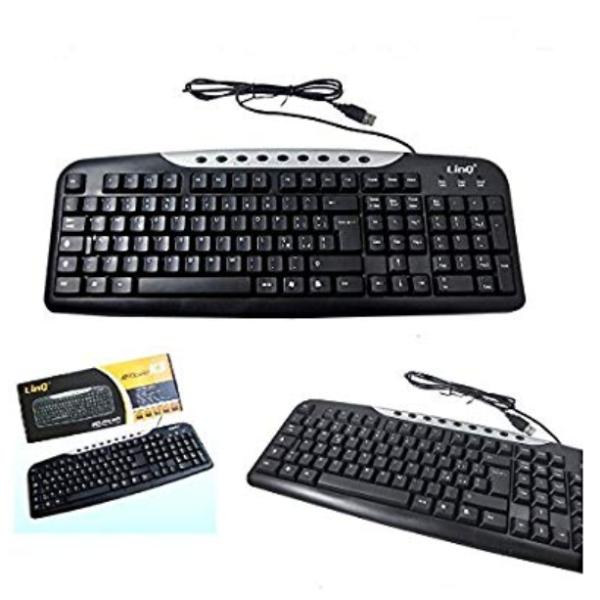 TECLADO MULTIMEDIA LINQ  K3 - USB