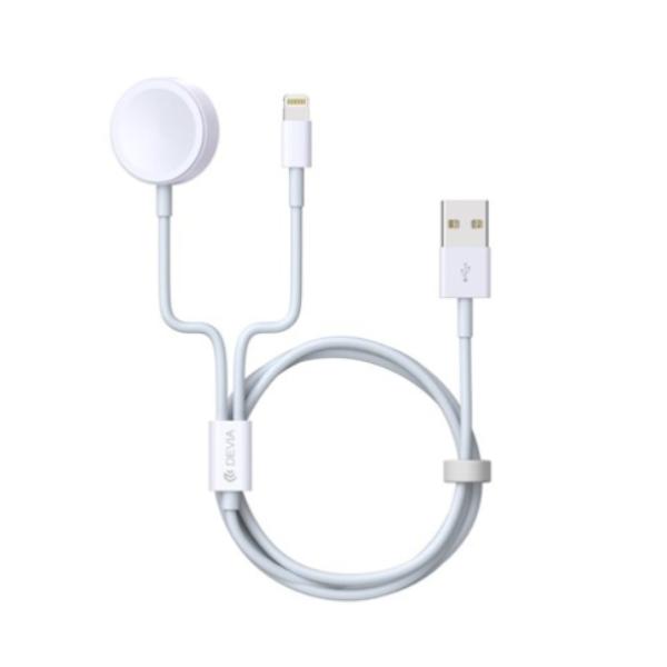 Cable de cargador 2 en 1 de Apple Watch y iPhone / iPad Cable de carga USB  del Apple Watch - Italia, Nuevo - Plataforma mayorista