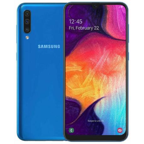 SAMSUNG A50 128GB 4GB 6.4" AZUL - IMPECABLE