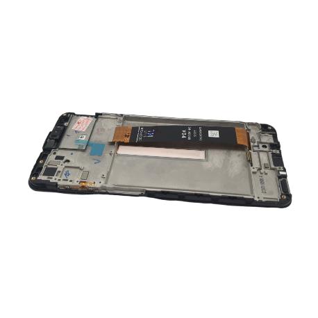 PANTALLA COMPLETA CON MARCO SERVICE PACK PARA GALAXY M33 SM-M336 - NEGRA 