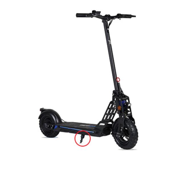 CABALLETE PLEGABLE M6 PARA PATINETE ELÉCTRICO