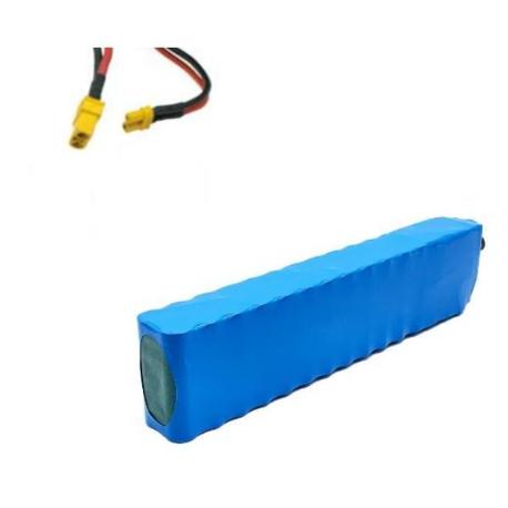 BATERÍA DE 60V 23AH PARA PATINETE ELÉCTRICO ZERO 10X  2 XT60 DESCARGA Y 2 XT30 CARGA - 35X13X5,5 CM