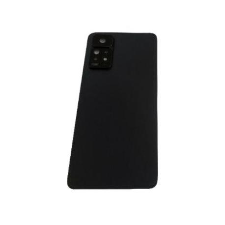 TAPA TRASERA DE BATERIA PARA  REDMI NOTE 11 PRO 5G 21091116I - CON LENTE - NEGRA 