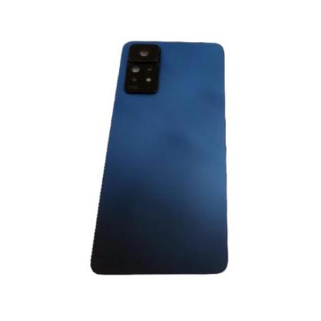 TAPA TRASERA DE BATERIA PARA  REDMI NOTE 11 PRO 5G 21091116I - CON LENTE - AZUL