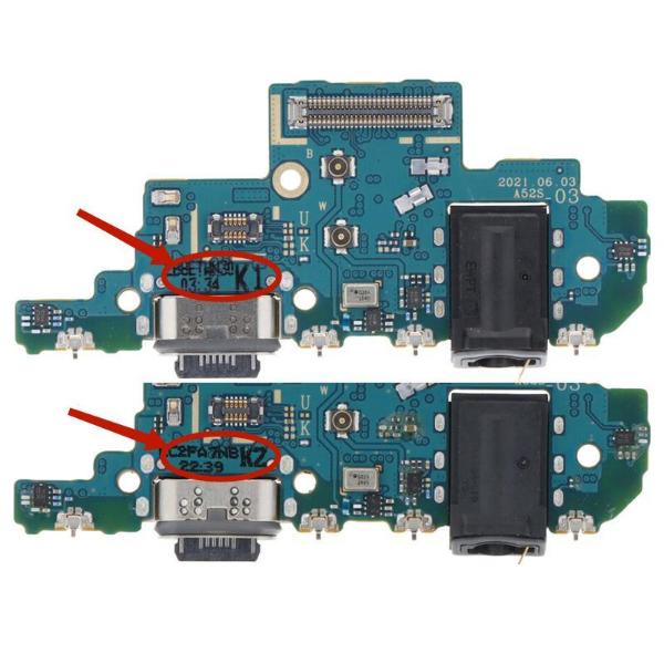 MODULO CON CONECTOR DE CARGA PARA  GALAXY A52S 5G SM-A528 -  VERSIÓN K2