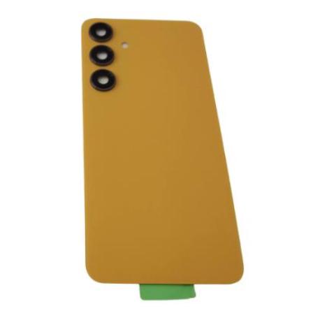 TAPA TRASERA DE BATERIA PARA  GALAXY S24 PLUS SM-S926 - CON LENTE - NARANJA