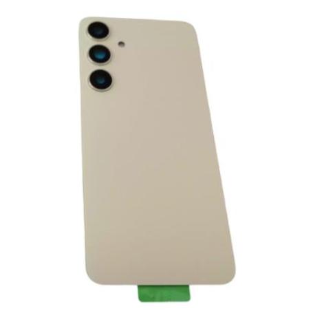 TAPA TRASERA DE BATERIA PARA  GALAXY S24 PLUS SM-S926 - CON LENTE - AMARILLA