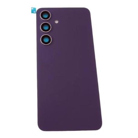 TAPA TRASERA DE BATERIA PARA  GALAXY S24 SM-S921 - CON LENTE - VIOLETA