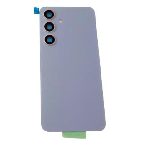 TAPA TRASERA DE BATERIA PARA  GALAXY S24 SM-S921 - CON LENTE - AZUL