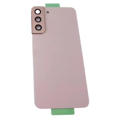 TAPA TRASERA DE BATERIA PARA  GALAXY S22 PLUS SM-S906 - CON LENTE - ORO ROSA 