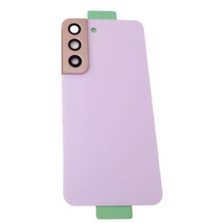 TAPA TRASERA DE BATERIA PARA  GALAXY S22 SM-S901 - CON LENTE - VIOLETA